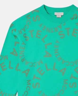 Sweat-shirt à logo circulaire