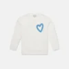Sweat-shirt à motif cœur graffiti Sweat-shirt à motif cœur graffiti