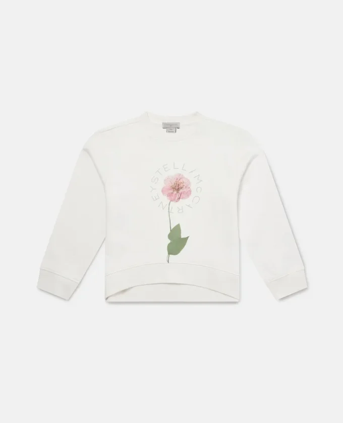 Sweat-shirt à motif floral Sweat-shirt à motif floral