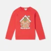 Sweat-shirt à motif maison en pain d’épices Sweat-shirt à motif maison en pain d’épices