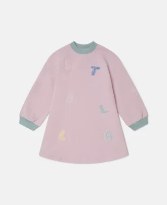 Sweat-shirt robe avec logo brodé Sweat-shirt robe avec logo brodé