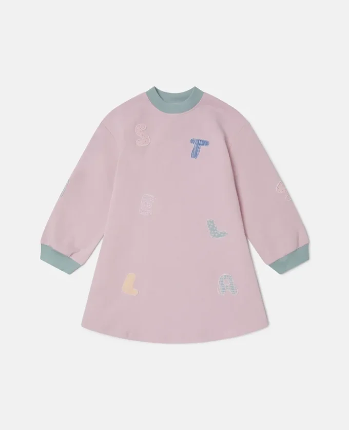 Sweat-shirt robe avec logo brodé
