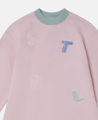Sweat-shirt robe avec logo brodé Sweat-shirt robe avec logo brodé