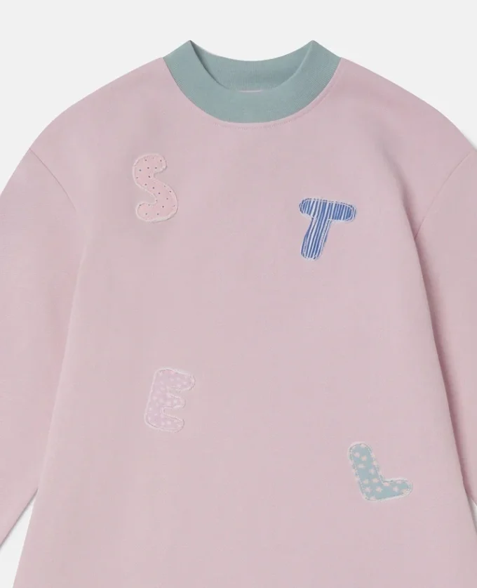 Sweat-shirt robe avec logo brodé