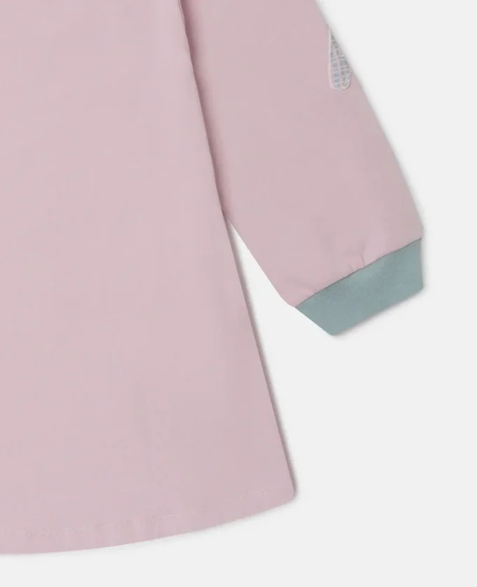 Sweat-shirt robe avec logo brodé