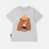 T-shirt Angry Bear avec ver à velcro T-shirt Angry Bear avec ver à velcro