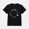 T-shirt avec logo circulaire brodé T-shirt avec logo circulaire brodé