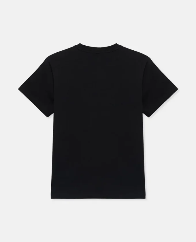 T-shirt avec logo circulaire brodé T-shirt avec logo circulaire brodé