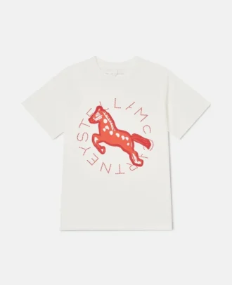 T-shirt avec motif cheval