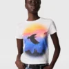 T-shirt bébé à motif graphique airbrush T-shirt bébé à motif graphique airbrush