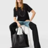 T-shirt boyfriend brodé du logo T-shirt boyfriend brodé du logo