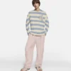 T-shirt breton avec broderie lapin T-shirt breton avec broderie lapin