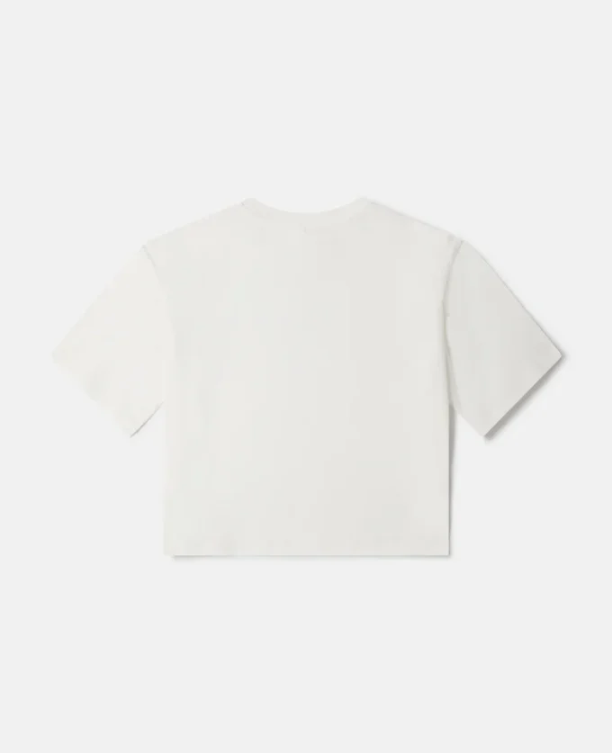 T-shirt brodé de cœurs T-shirt brodé de cœurs