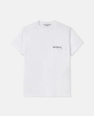 T-shirt brodé du logo Stella en forme de cœur