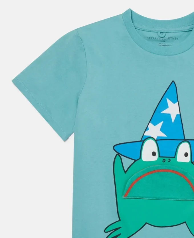 T-shirt à col rond avec imprimé graphique grenouille T-shirt à col rond avec imprimé graphique grenouille