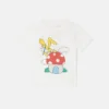 T-shirt à col rond avec imprimé lapin magicien T-shirt à col rond avec imprimé lapin magicien