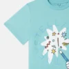 T-shirt à col rond avec imprimé lapin magicien T-shirt à col rond avec imprimé lapin magicien