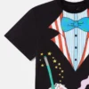 T-shirt à col rond avec imprimé lapin magicien T-shirt à col rond avec imprimé lapin magicien