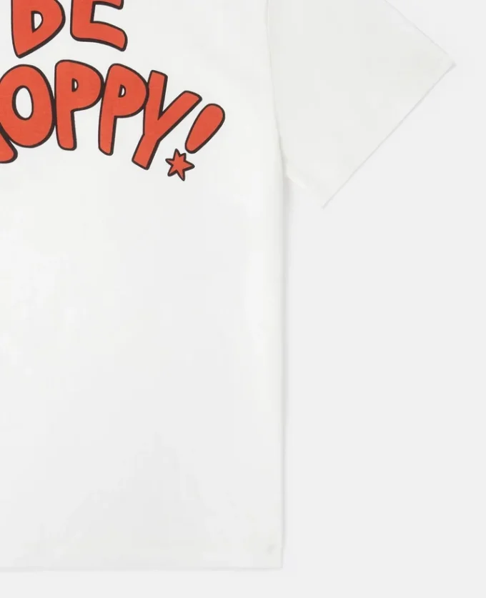 T-shirt à col rond avec imprimé lapin magicien T-shirt à col rond avec imprimé lapin magicien