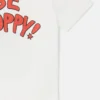 T-shirt à col rond avec imprimé lapin magicien T-shirt à col rond avec imprimé lapin magicien
