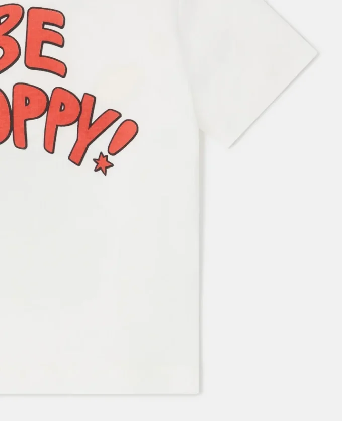 T-shirt à col rond avec imprimé lapin magicien T-shirt à col rond avec imprimé lapin magicien
