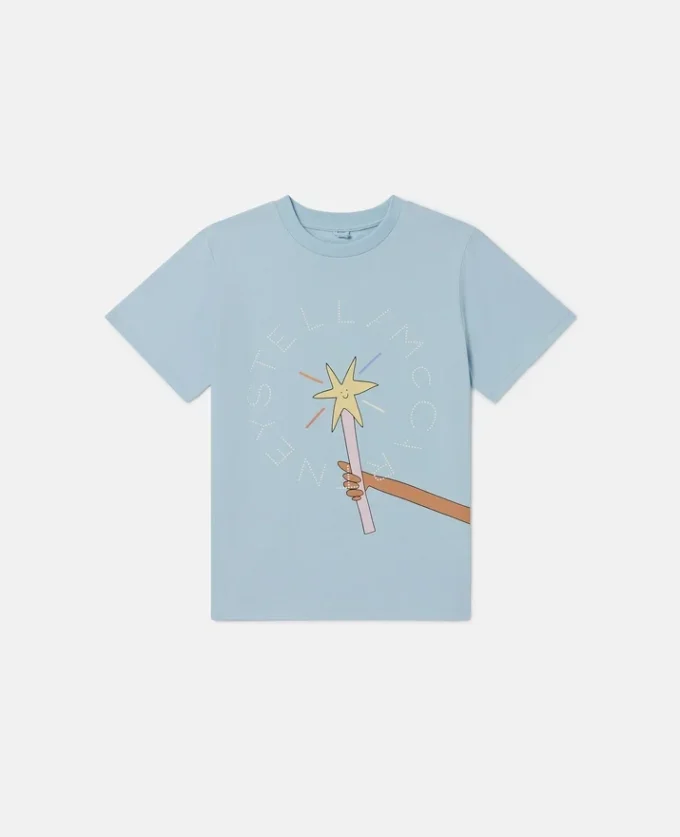 T-shirt à col rond avec motif fée T-shirt à col rond avec motif fée
