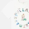 T-shirt à col rond Stella Woodland Lettering T-shirt à col rond Stella Woodland Lettering