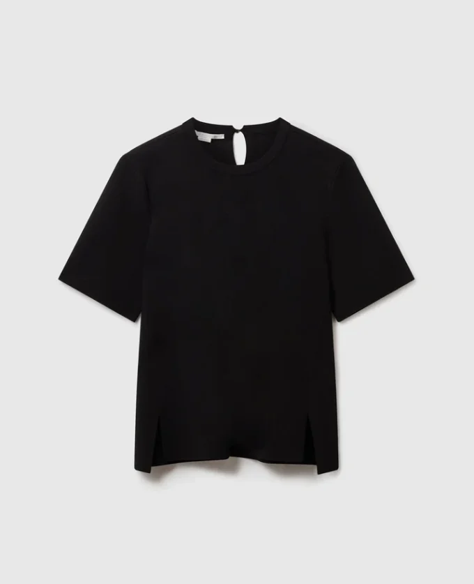T-shirt compact à manches courtes T-shirt compact à manches courtes