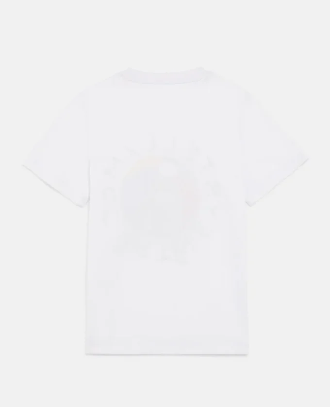 T-shirt en coton avec logo Beach Ball T-shirt en coton avec logo Beach Ball