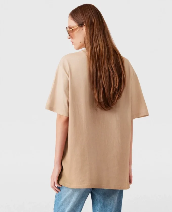 T-shirt en coton avec motif cheval T-shirt en coton avec motif cheval