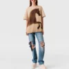 T-shirt en coton avec motif cheval T-shirt en coton avec motif cheval