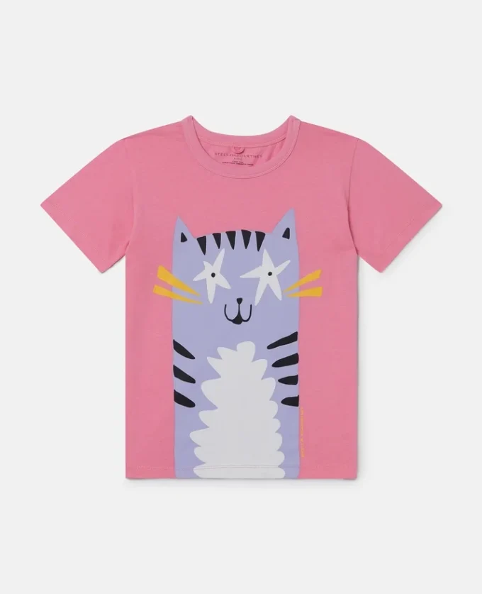 T-shirt graphique chat