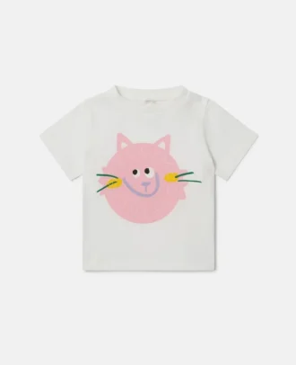 T-shirt graphique chat