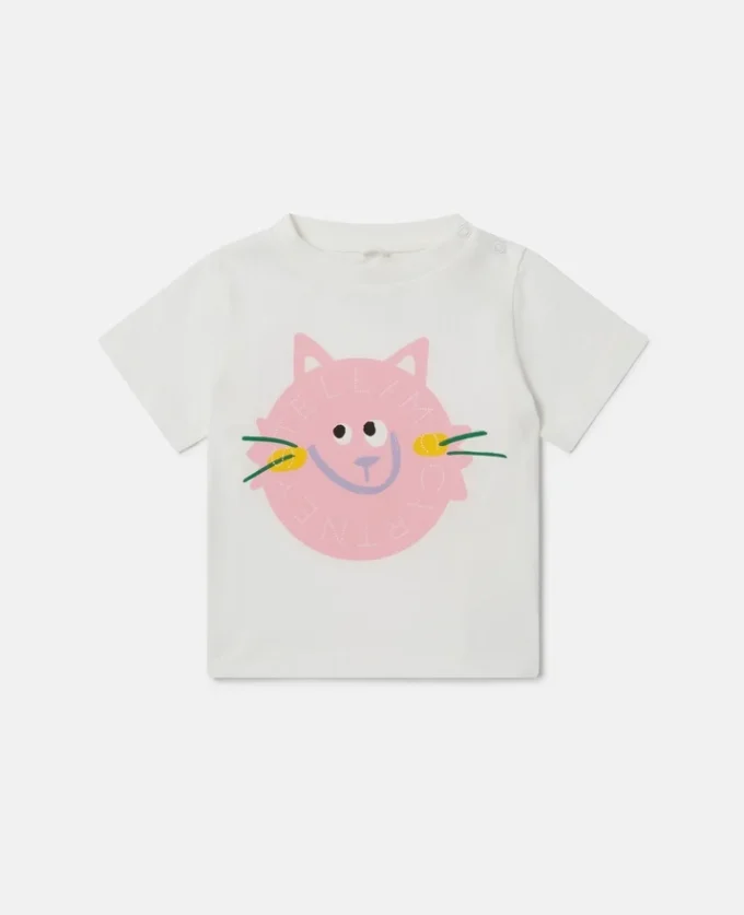 T-shirt graphique chat