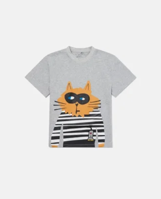 T-shirt graphique chat