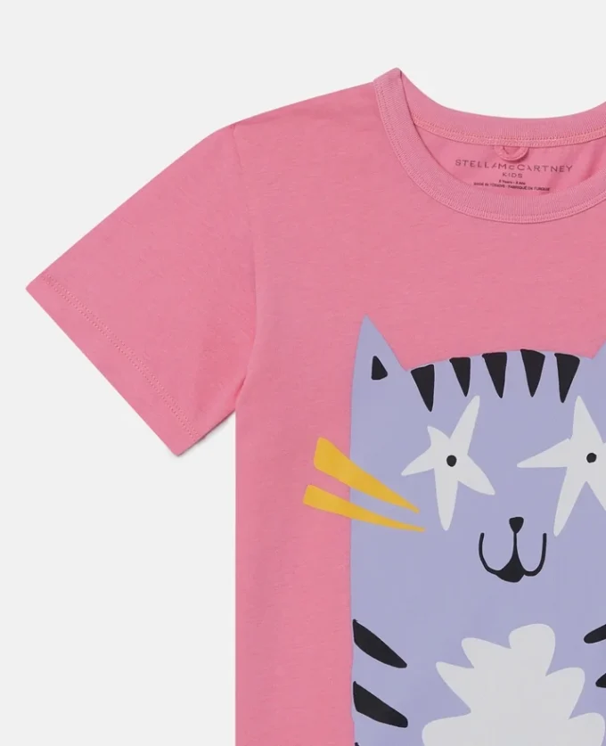 T-shirt graphique chat