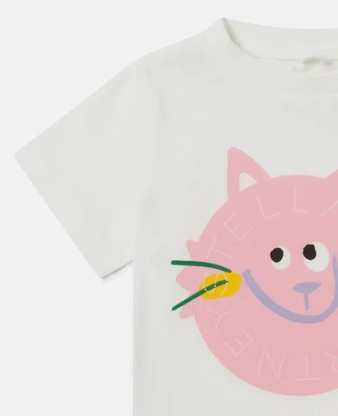 T-shirt graphique chat
