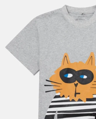 T-shirt graphique chat