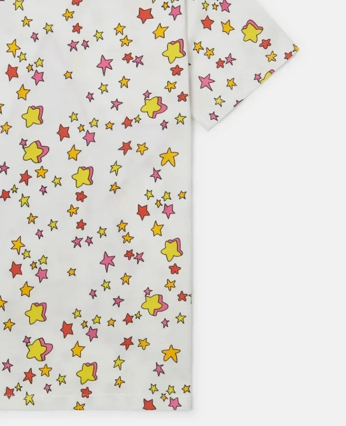 T-shirt graphique à franges Star