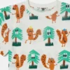 T-shirt imprimé écureuil T-shirt imprimé écureuil