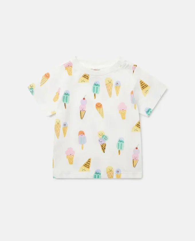 T-shirt imprimé glaces T-shirt imprimé glaces