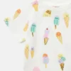 T-shirt imprimé glaces T-shirt imprimé glaces