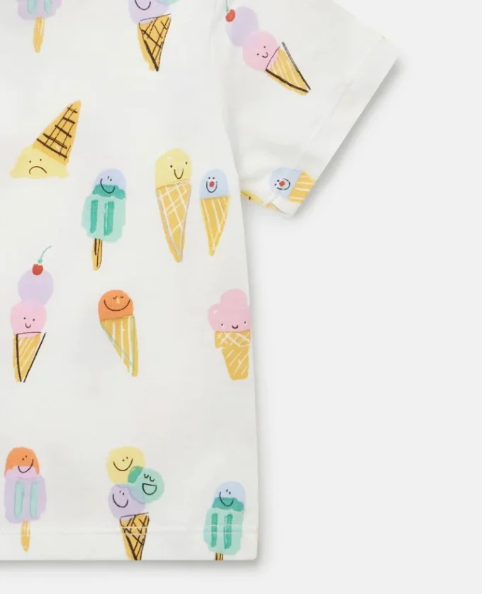 T-shirt imprimé glaces T-shirt imprimé glaces