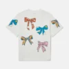 T-shirt à imprimé nœud T-shirt à imprimé nœud