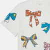T-shirt à imprimé nœud T-shirt à imprimé nœud