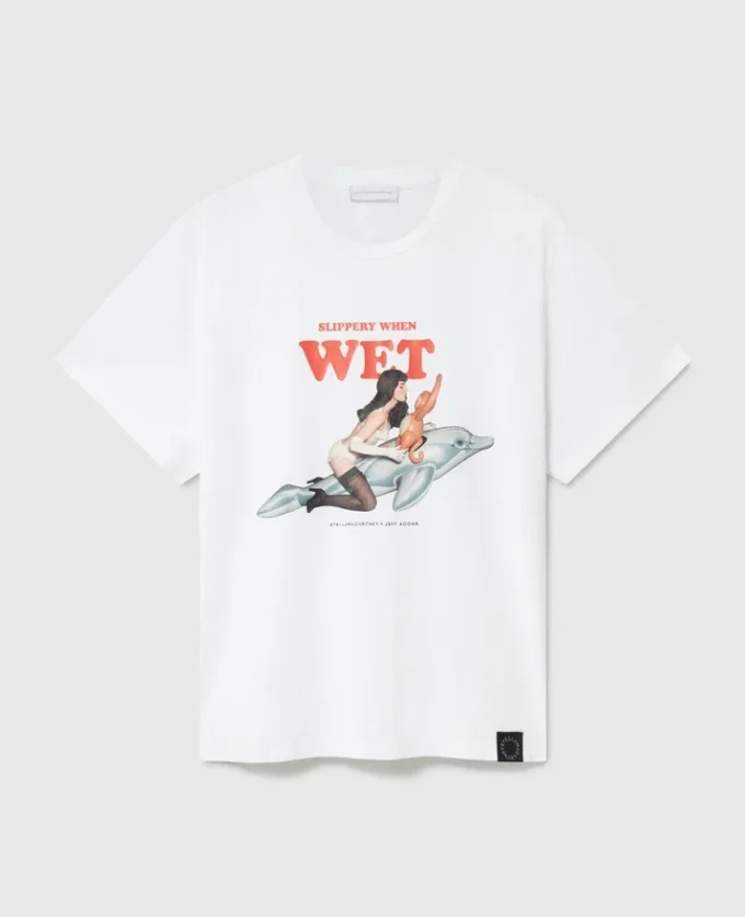 T-shirt Jeff Koons Slippery When Wet T-shirt Jeff Koons Slippery When Wet