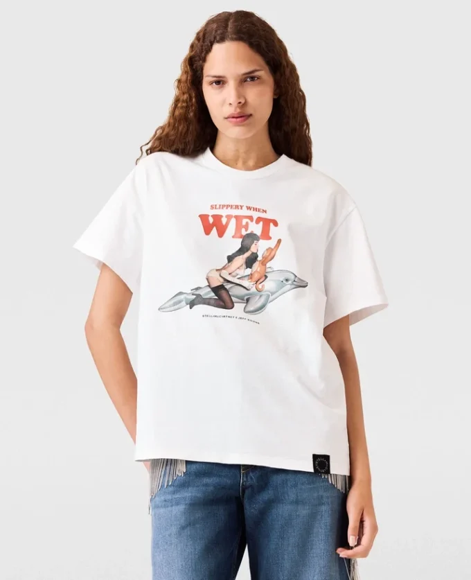 T-shirt Jeff Koons Slippery When Wet T-shirt Jeff Koons Slippery When Wet