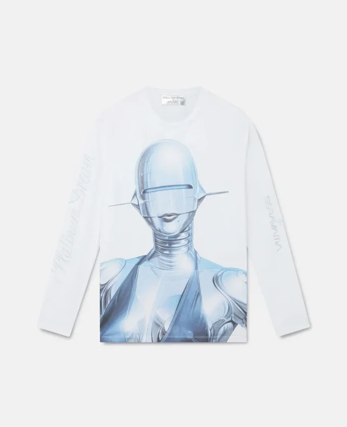T-shirt à manches longues en coton biologique Sexy Robot T-shirt à manches longues en coton biologique Sexy Robot