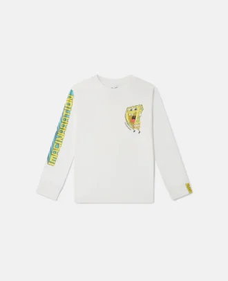T-shirt à manches longues graphique SpongeBob