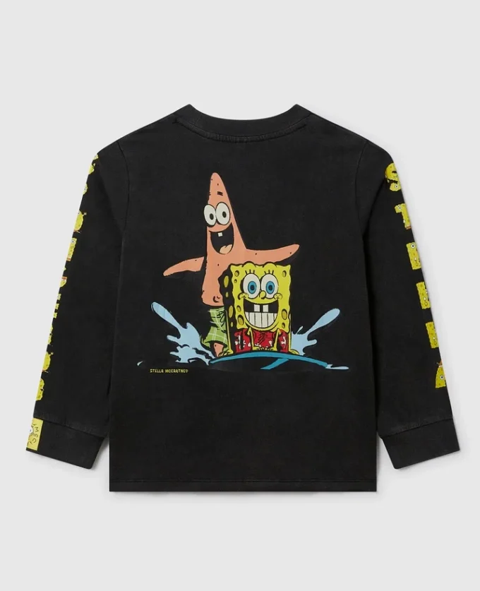 T-shirt à manches longues graphique SpongeBob T-shirt à manches longues graphique SpongeBob